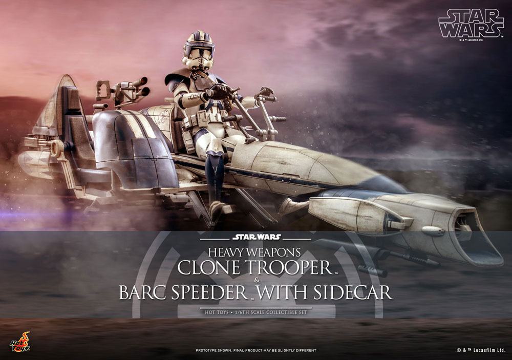 Commander Appo & BARC Speeder Star Wars The Clone Wars 1/6 Figurka 30 cm - Image 2