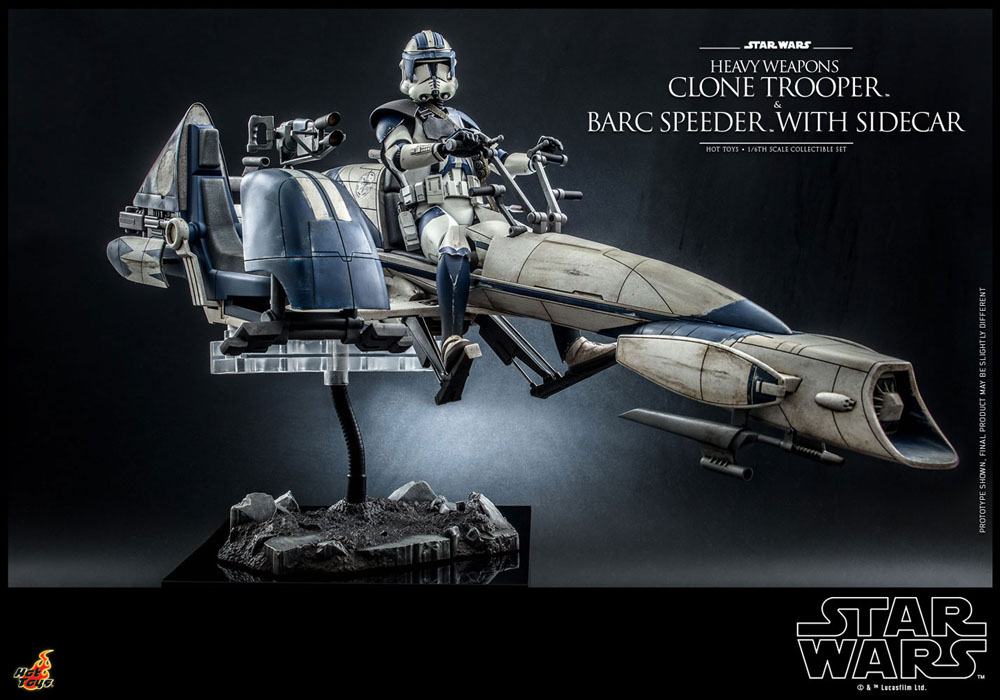 Commander Appo & BARC Speeder Star Wars The Clone Wars 1/6 Figurka 30 cm - Image 3