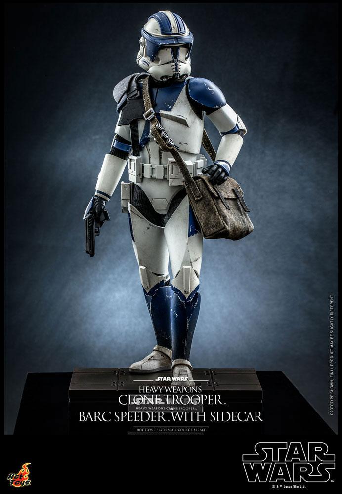 Commander Appo & BARC Speeder Star Wars The Clone Wars 1/6 Figurka 30 cm - Image 5