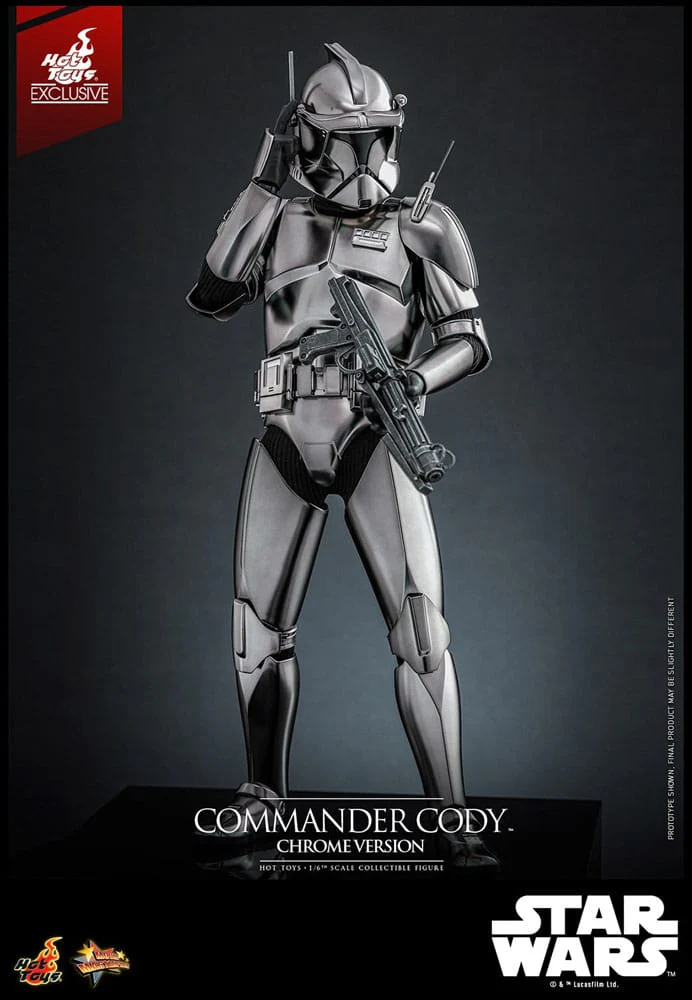Commander Cody Chrome Version Star Wars Movie Masterpiece 1/6 Figurka 30 cm - Image 6