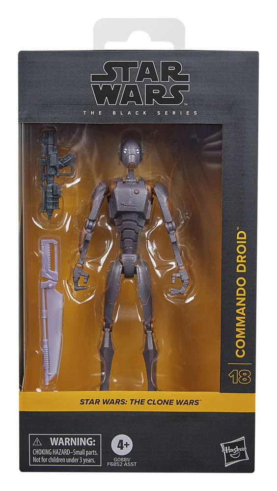 Commando Droid Star Wars: The Clone Wars Black Series Figurka 15 cm - Image 8
