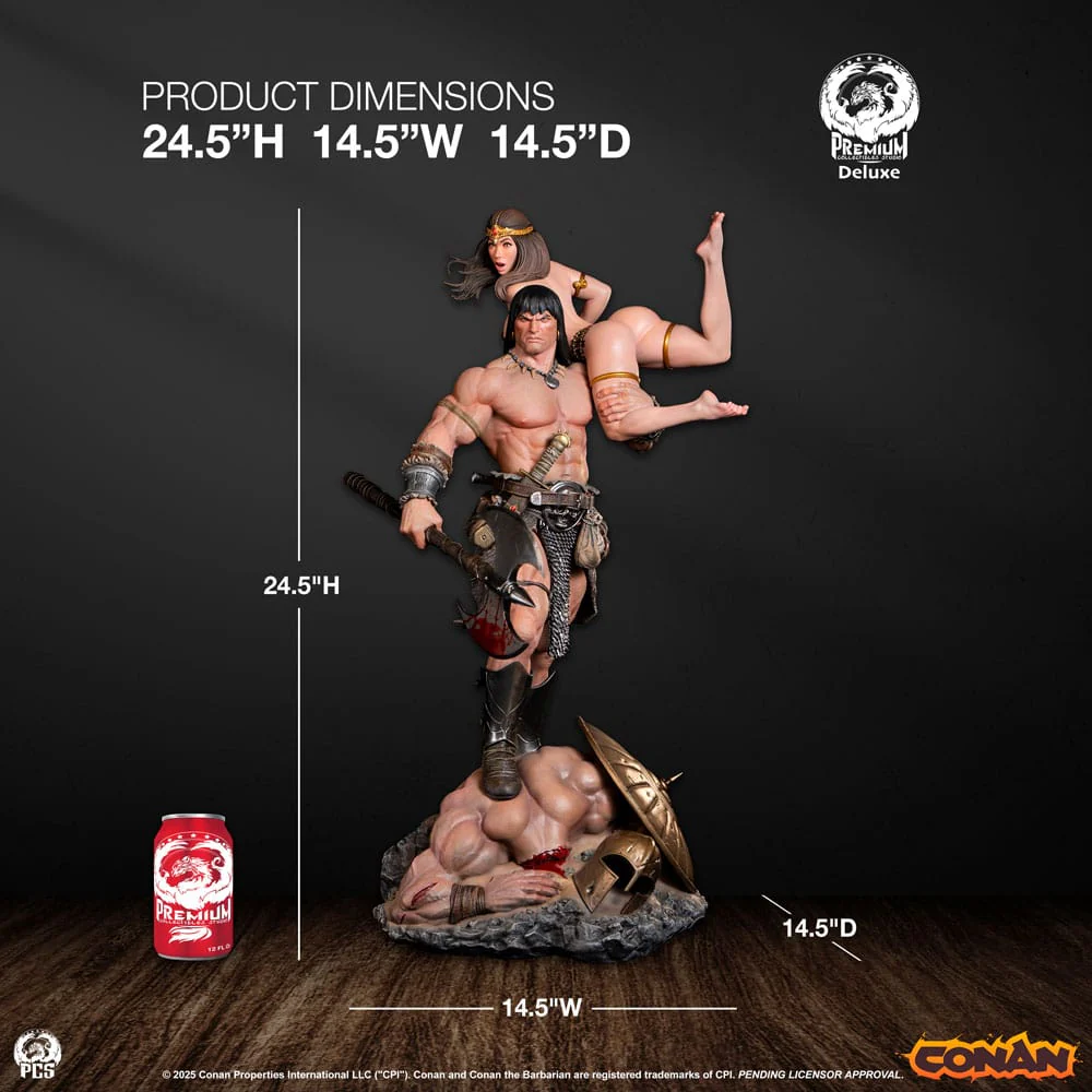 Conan the Barbarian Deluxe Edition 1/4 Figurka 58 cm - Image 24