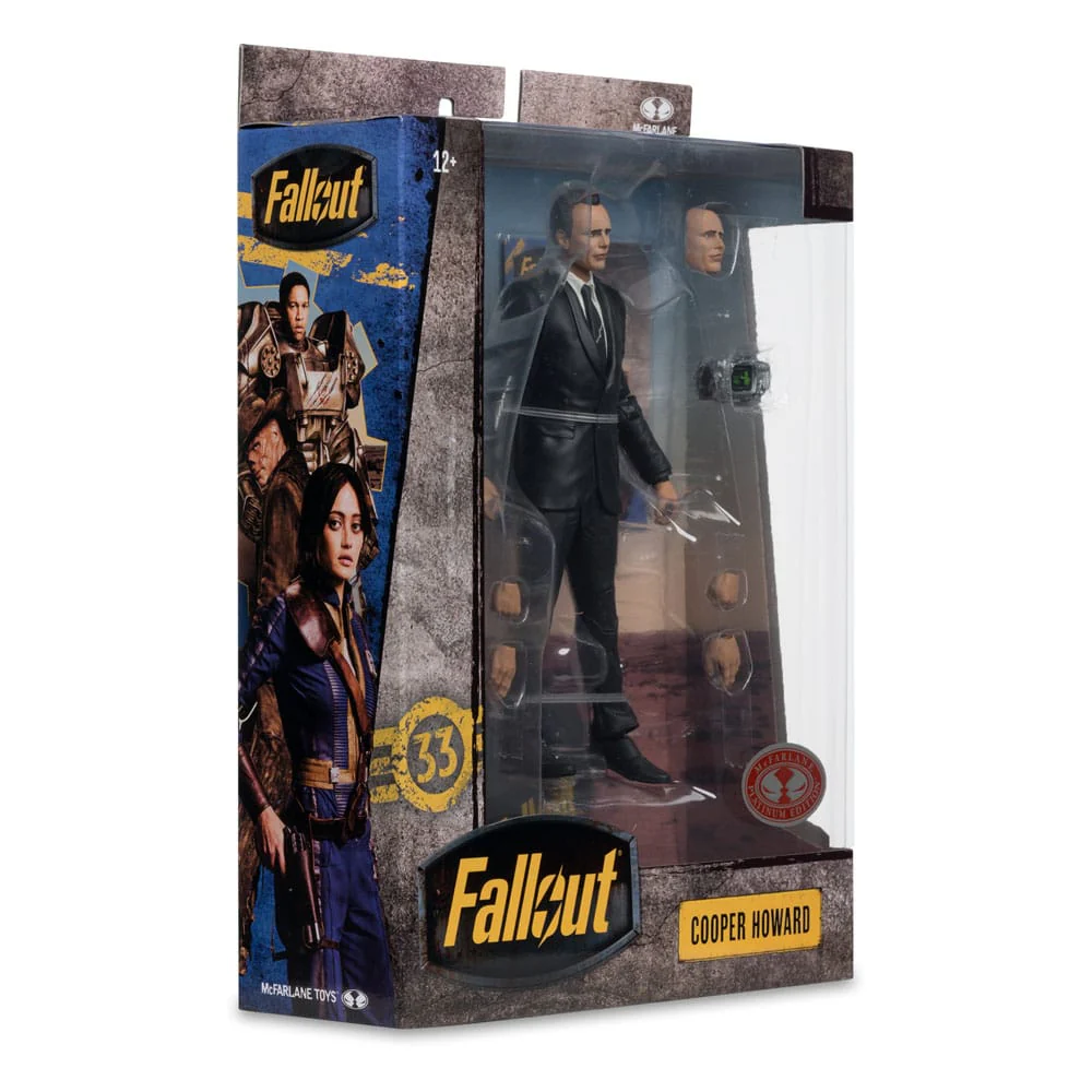 Cooper Howard Fallout Red Platinum Edition Figurka 17 cm - Image 8