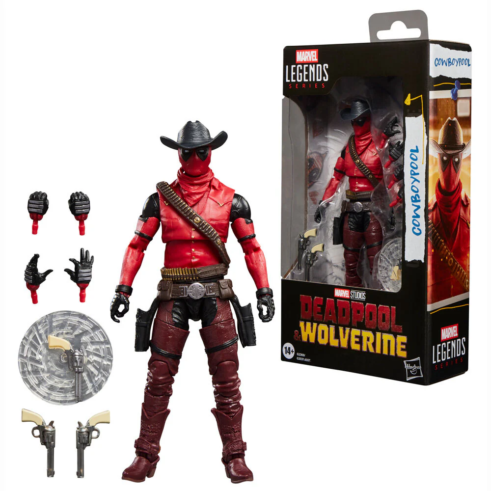 Cowboypool Marvel Legends Deadpool and Wolverine Figurka 15 cm - Image 9