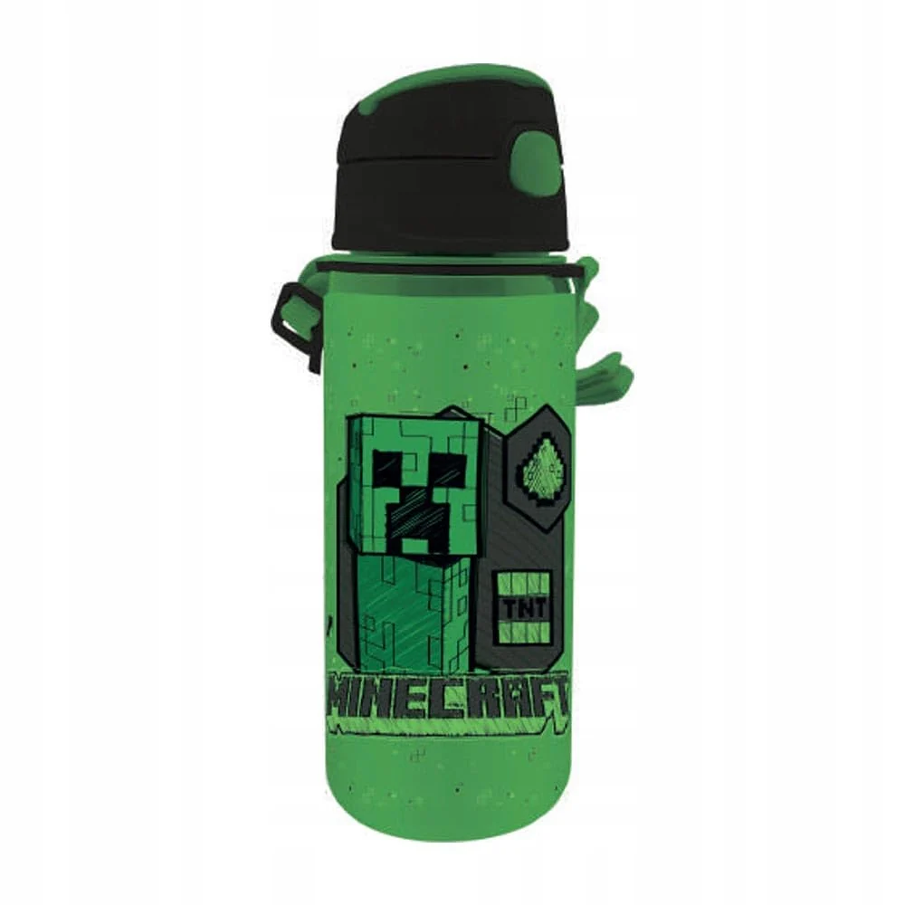 Creeper Butelka Aluminiowa Minecraft