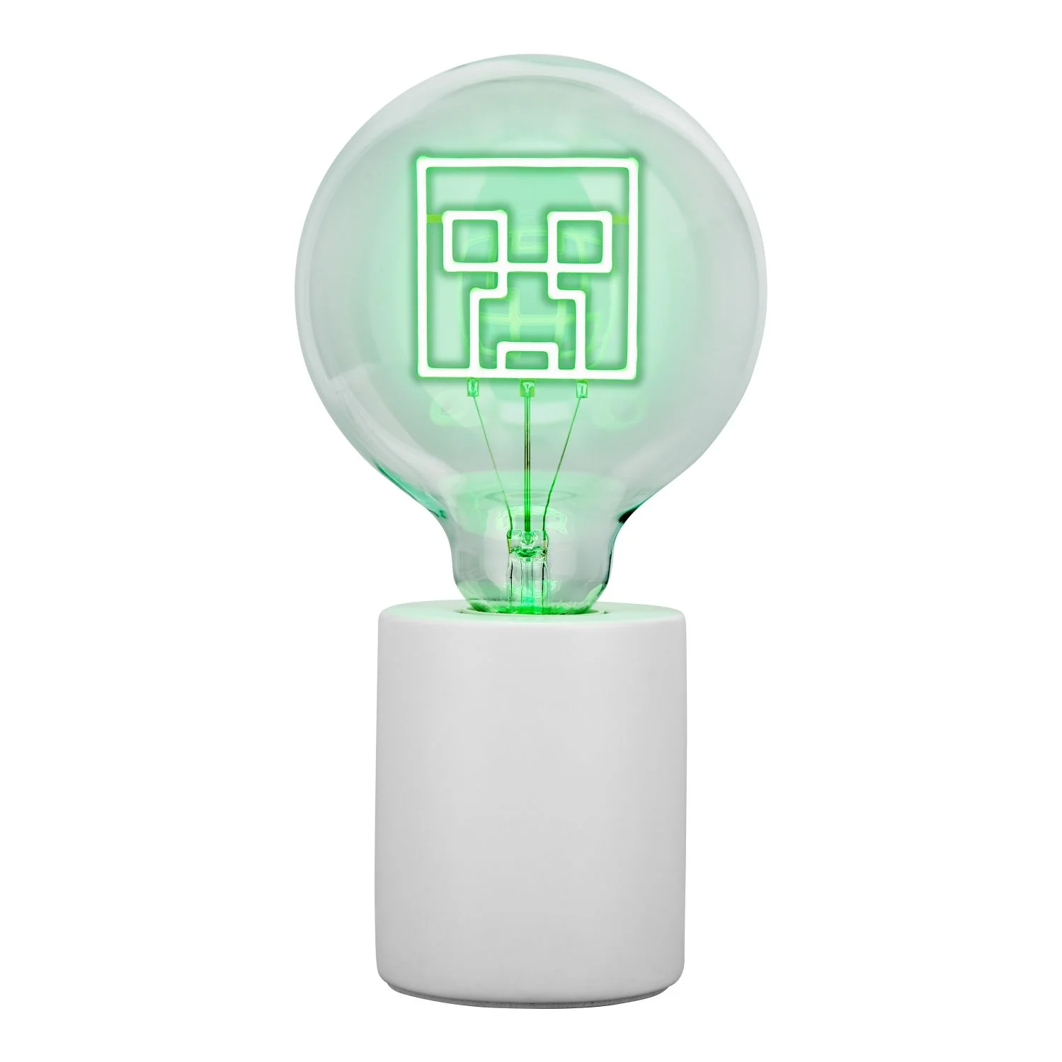 Creeper Lampka Neonowa Żarówka LED Minecraft - Image 2