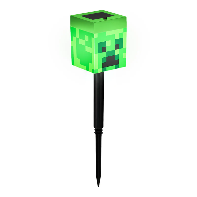 Creeper lampka solarna na nóżce Minecraft - Image 3