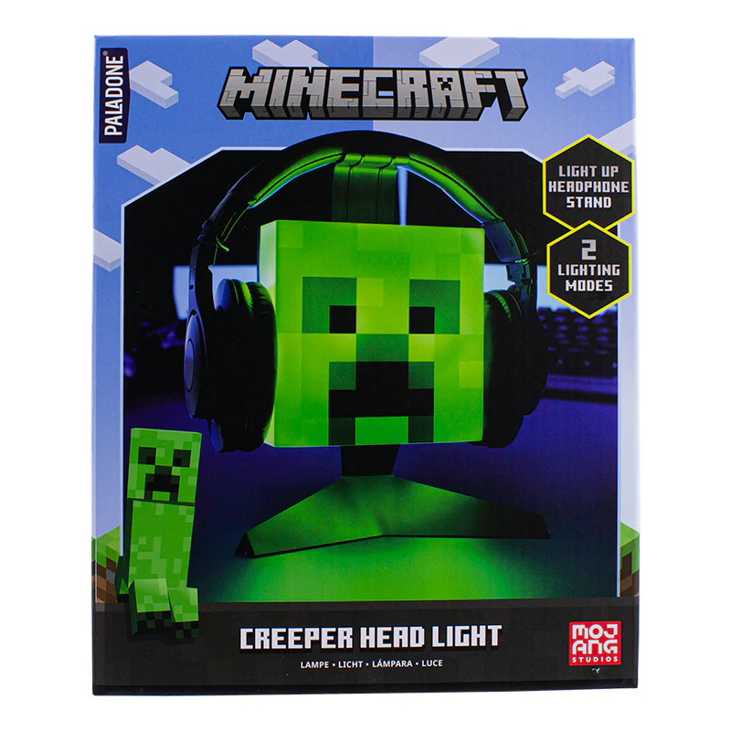 Creeper Wieszak na Słuchawki LED Minecraft - Image 4