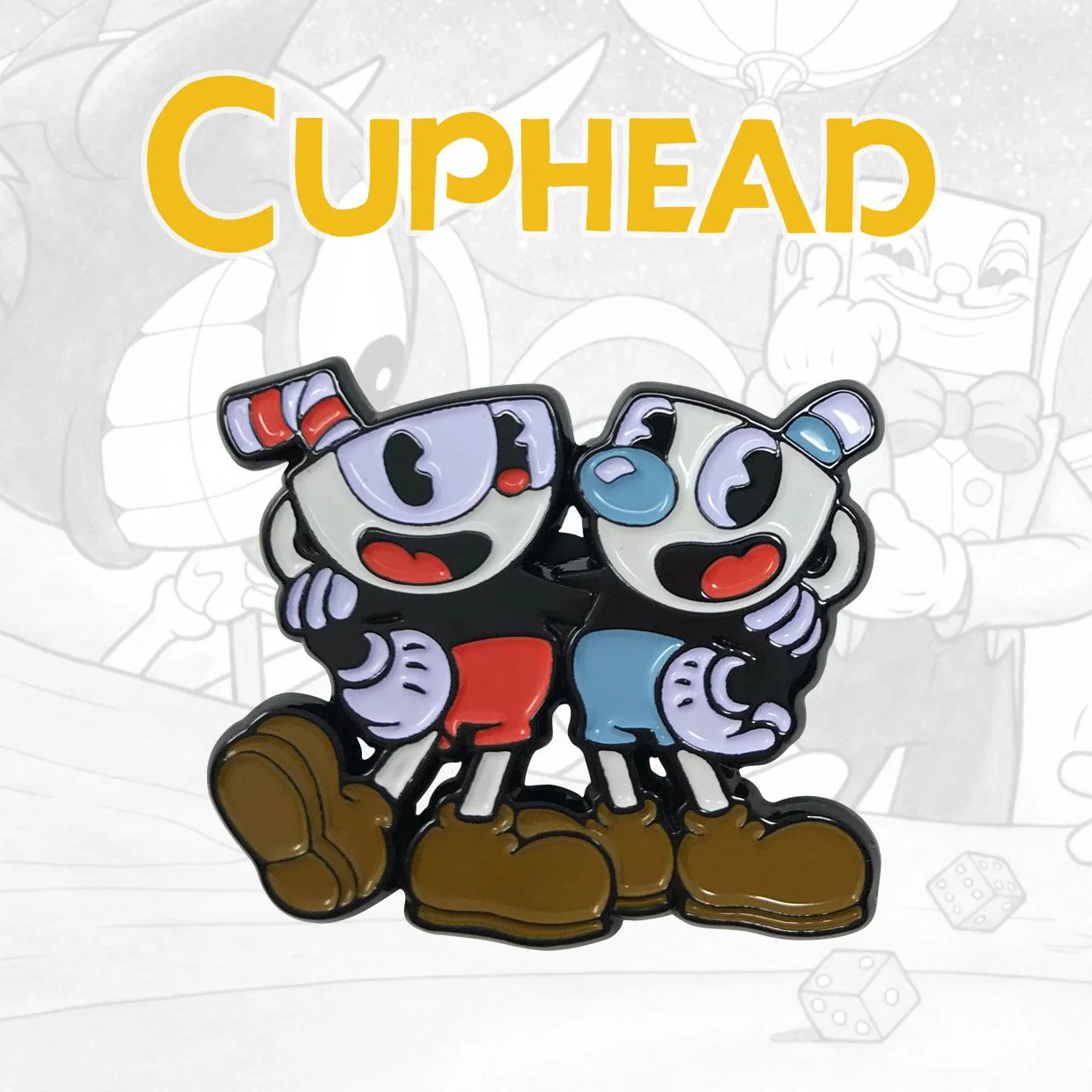 Cuphead Pin Badge Limited Edition Przypinka