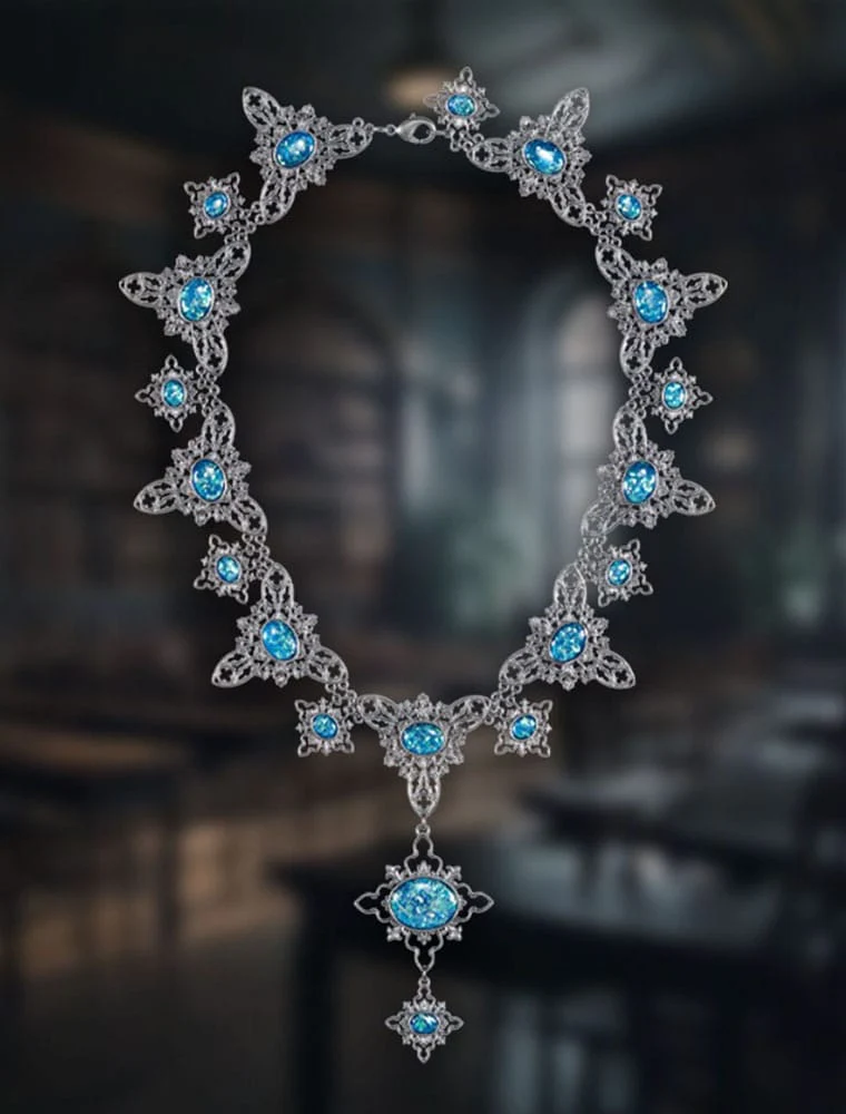 Cursed Opal Necklace Harry Potter 1/1 Replica 56 cm - Image 4