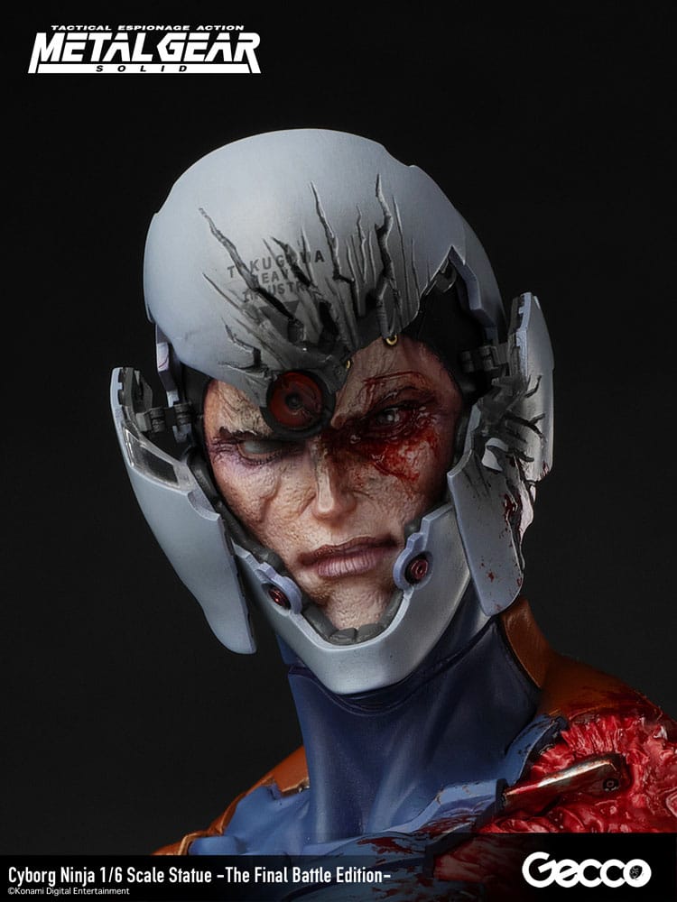 Cyborg Ninja Metal Gear Solid Statue 1/6 The Final Battle Edition Figurka 30 cm - Image 2