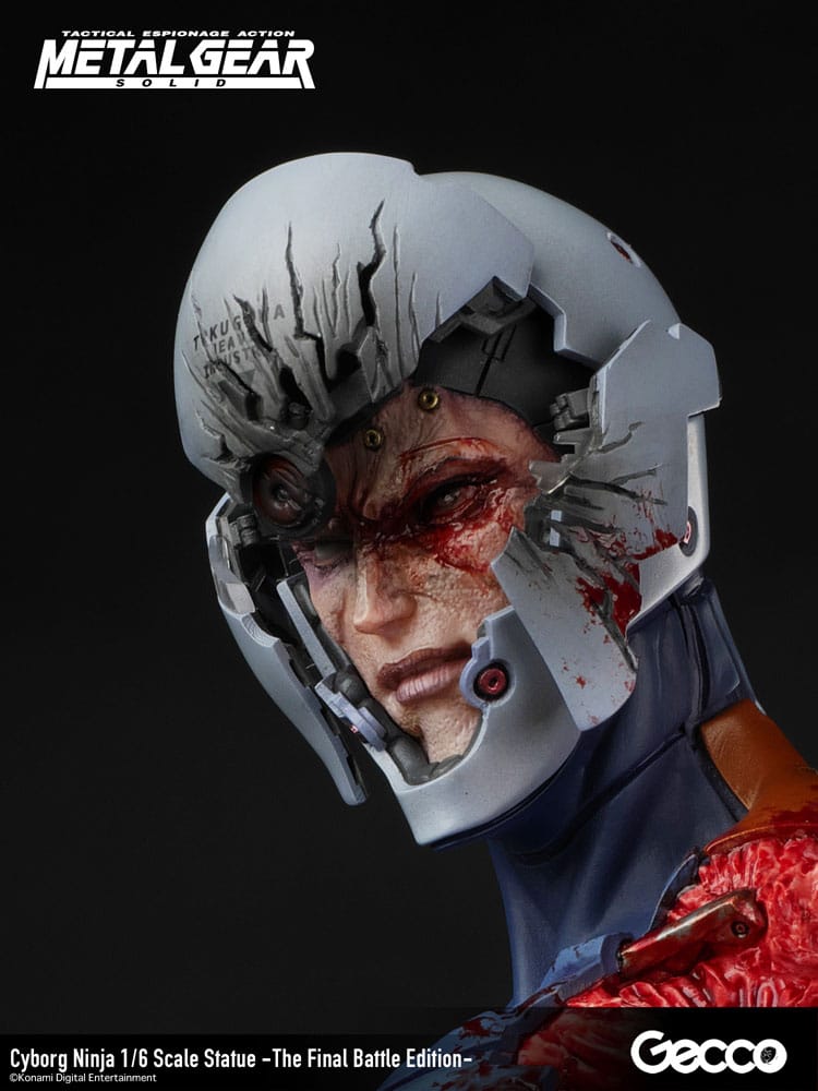 Cyborg Ninja Metal Gear Solid Statue 1/6 The Final Battle Edition Figurka 30 cm - Image 3