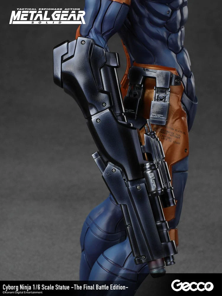 Cyborg Ninja Metal Gear Solid Statue 1/6 The Final Battle Edition Figurka 30 cm - Image 6