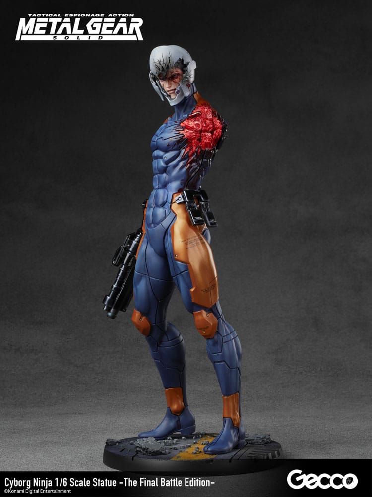Cyborg Ninja Metal Gear Solid Statue 1/6 The Final Battle Edition Figurka 30 cm - Image 8