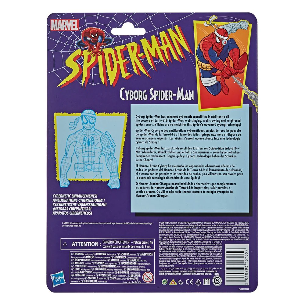 Cyborg Spider-Man Marvel Spider-Man Retro Collection Figurka 15 cm - Image 2