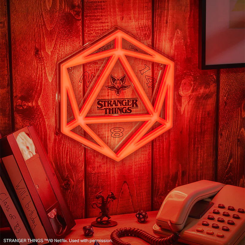 D20 neonowa lampka ścienna Stranger Things - Image 4