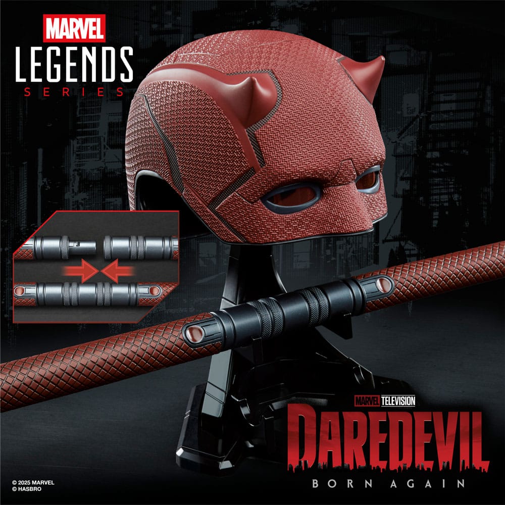 Daredevil: Born Again Premium Roleplay Mask and Billy Club Replika 1/1 - Image 7