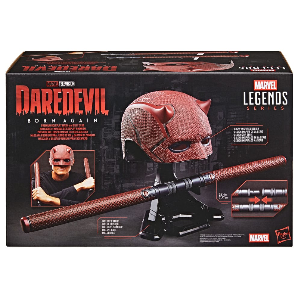 Daredevil: Born Again Premium Roleplay Mask and Billy Club Replika 1/1 - Image 8