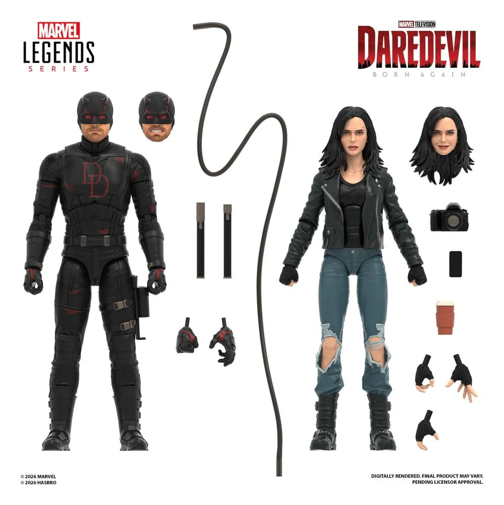 Daredevil & Jessica Jones Daredevil: Born Again Marvel Legends 2 pack Figurki 15 cm - Image 3