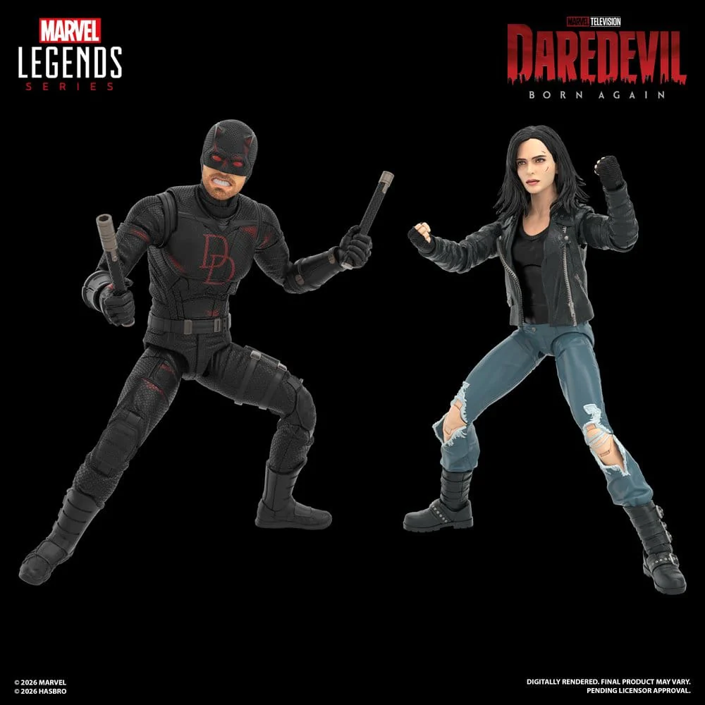 Daredevil & Jessica Jones Daredevil: Born Again Marvel Legends 2 pack Figurki 15 cm - Image 4