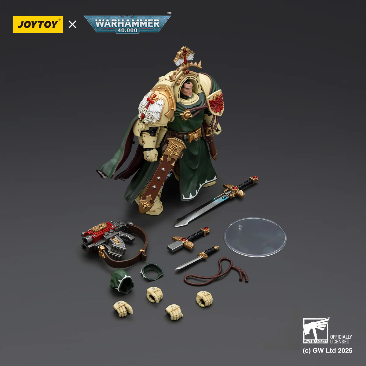 Dark Angels Belial Grand Master of The Deathwing With the Sword of Silence and Storm Bolter Warhammer 40K Figurka 14 cm - Image 10