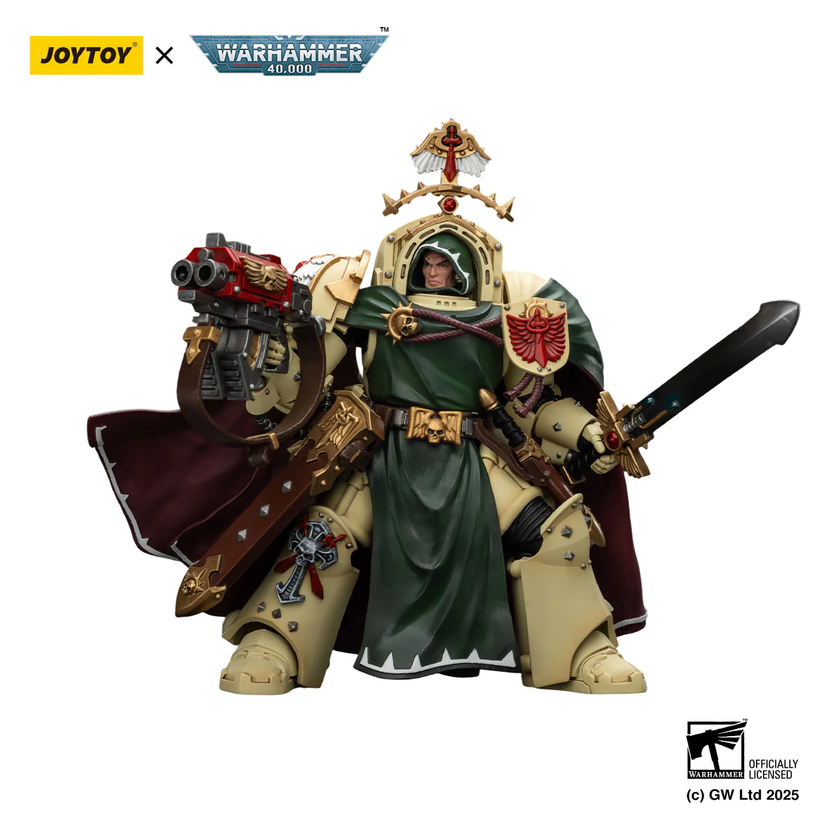Dark Angels Belial Grand Master of The Deathwing With the Sword of Silence and Storm Bolter Warhammer 40K Figurka 14 cm - Image 3