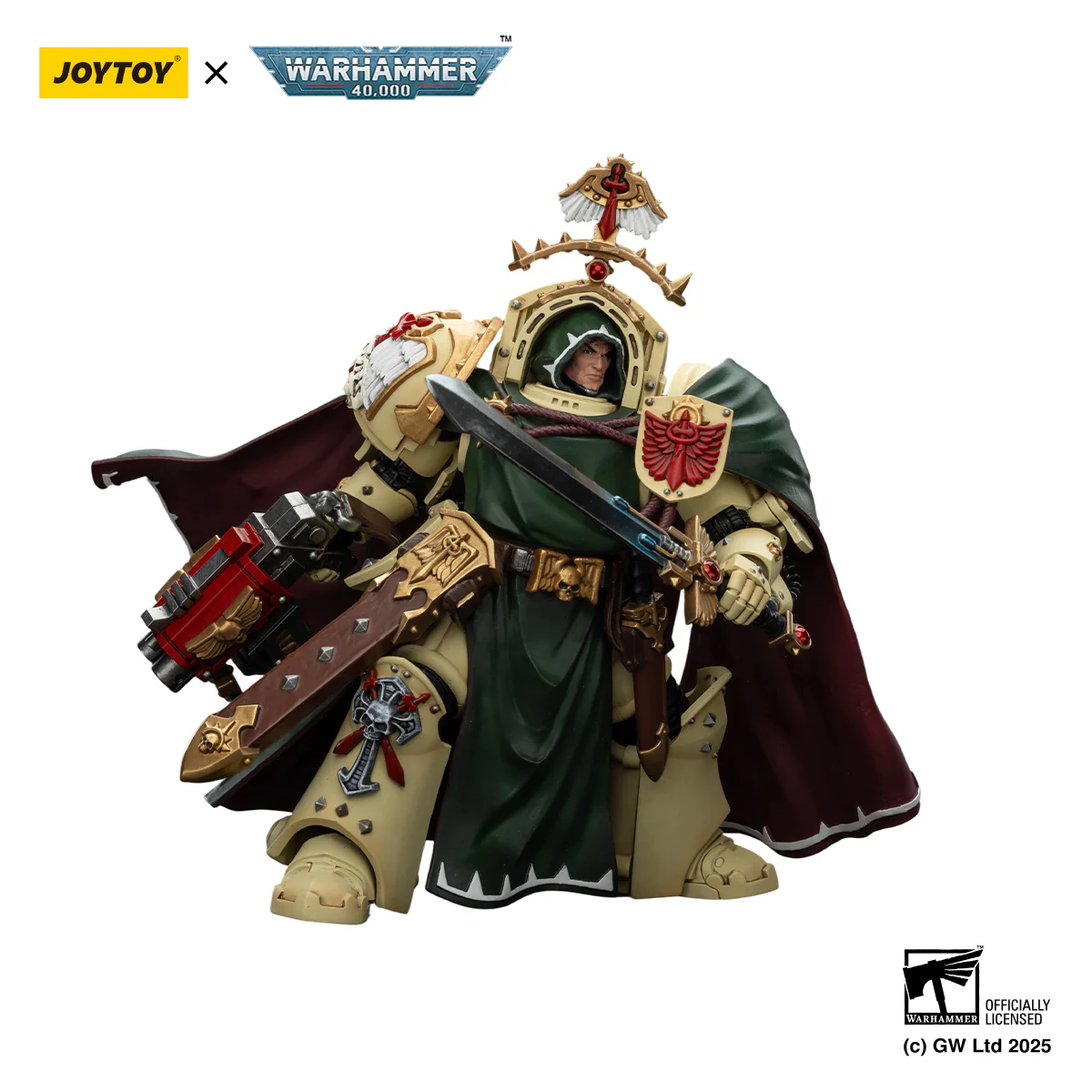 Dark Angels Belial Grand Master of The Deathwing With the Sword of Silence and Storm Bolter Warhammer 40K Figurka 14 cm - Image 4