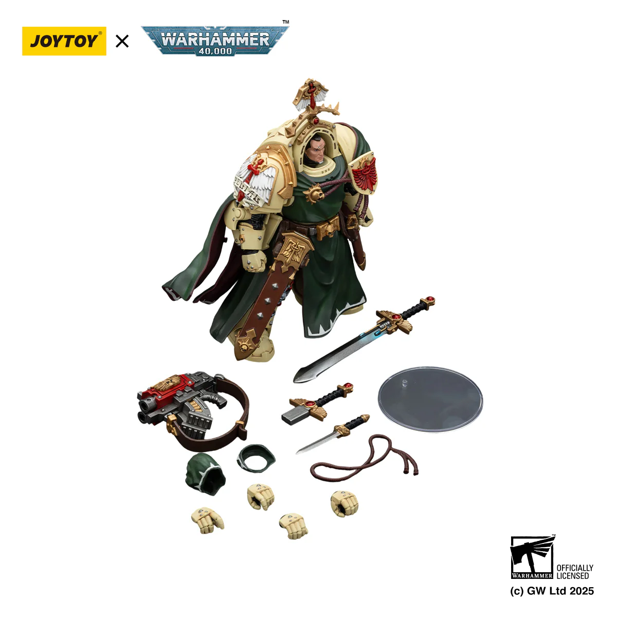 Dark Angels Belial Grand Master of The Deathwing With the Sword of Silence and Storm Bolter Warhammer 40K Figurka 14 cm - Image 5