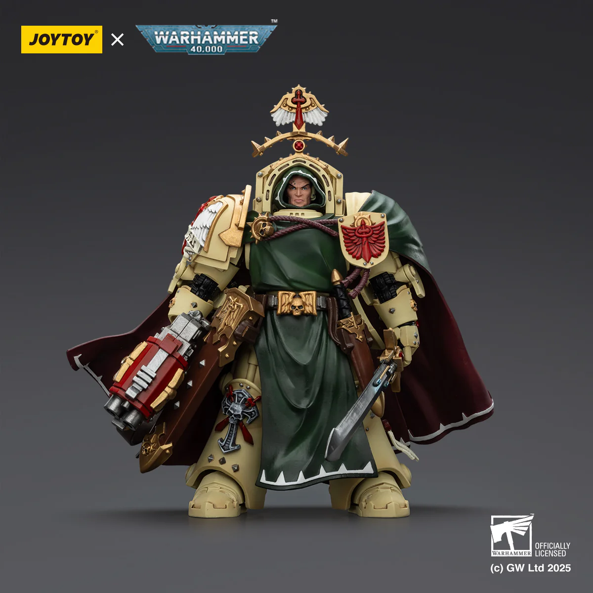 Dark Angels Belial Grand Master of The Deathwing With the Sword of Silence and Storm Bolter Warhammer 40K Figurka 14 cm - Image 6