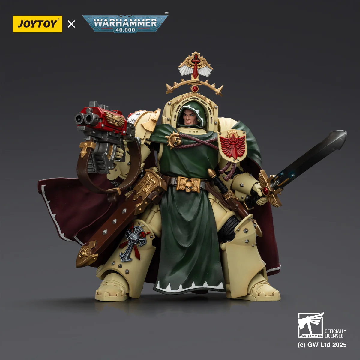 Dark Angels Belial Grand Master of The Deathwing With the Sword of Silence and Storm Bolter Warhammer 40K Figurka 14 cm - Image 8