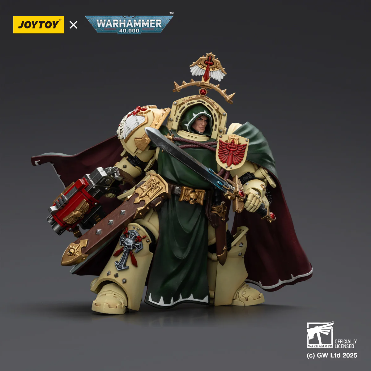 Dark Angels Belial Grand Master of The Deathwing With the Sword of Silence and Storm Bolter Warhammer 40K Figurka 14 cm - Image 9