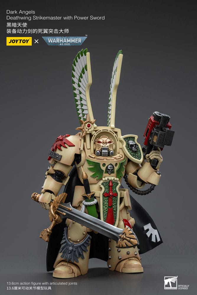 Dark Angels Deathwing Strikemaster with Power Sword Warhammer 40k 1/18 Figurka 12 cm - Image 4