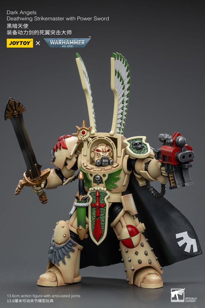 Dark Angels Deathwing Strikemaster with Power Sword Warhammer 40k 1/18 Figurka 12 cm - Image 5