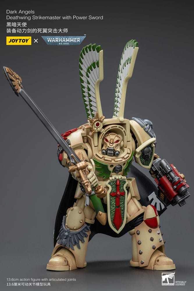 Dark Angels Deathwing Strikemaster with Power Sword Warhammer 40k 1/18 Figurka 12 cm - Image 7