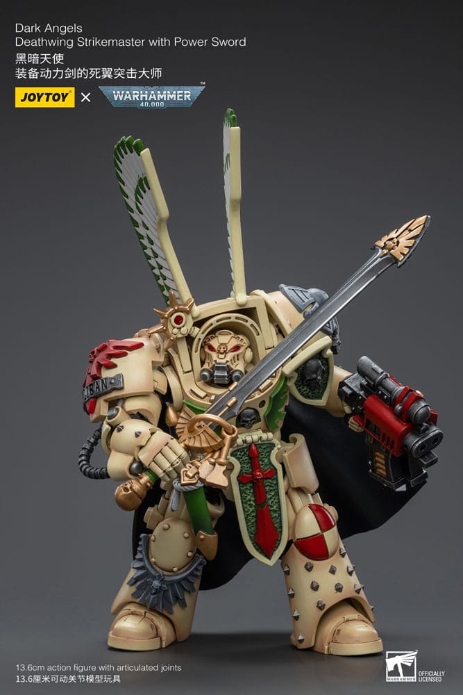 Dark Angels Deathwing Strikemaster with Power Sword Warhammer 40k 1/18 Figurka 12 cm - Image 8