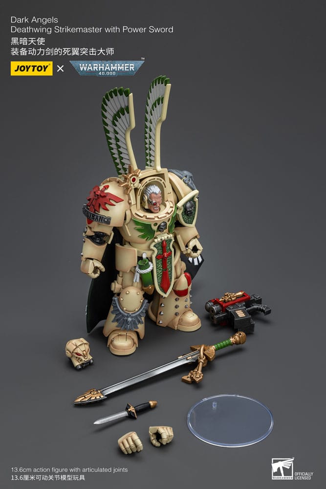 Dark Angels Deathwing Strikemaster with Power Sword Warhammer 40k 1/18 Figurka 12 cm - Image 9