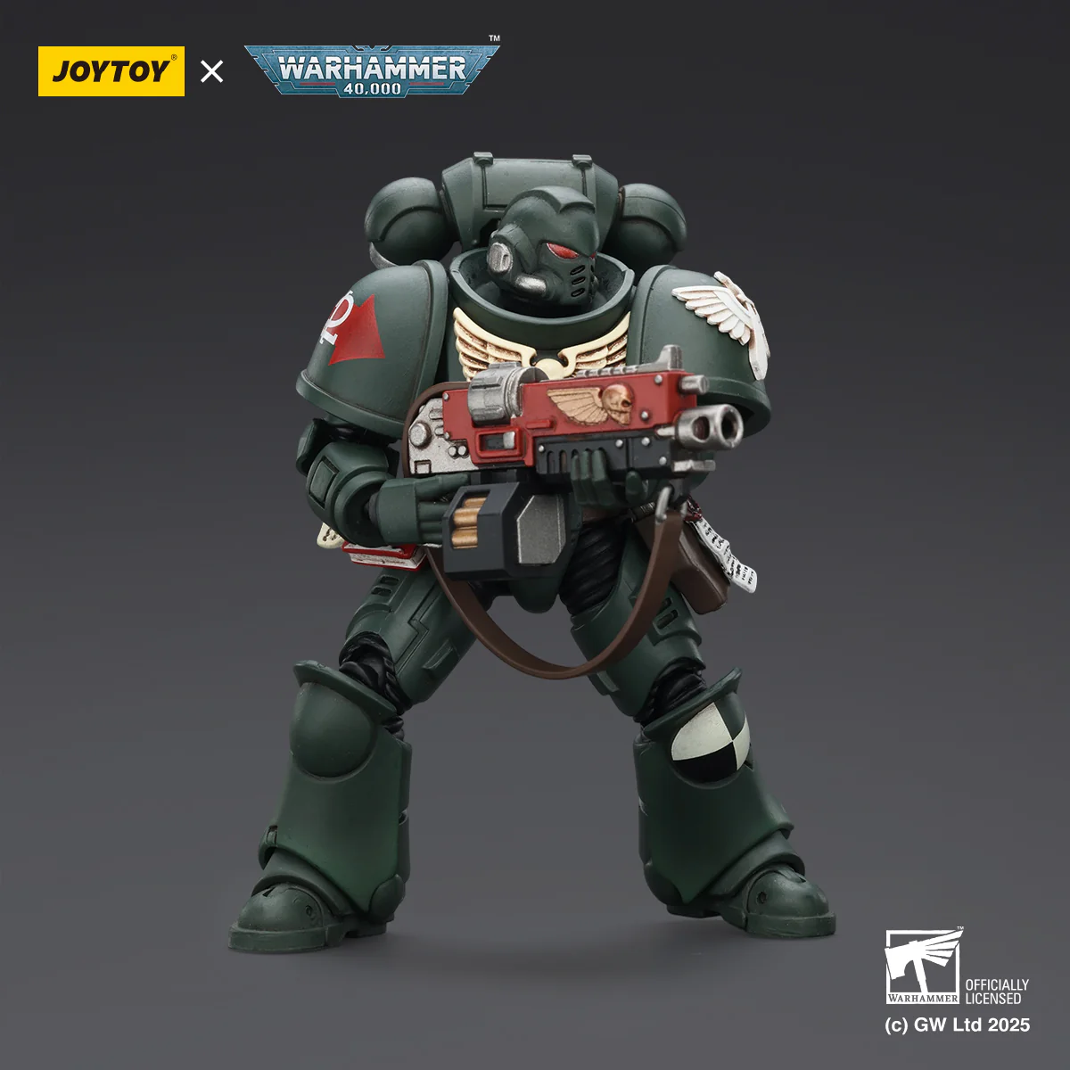 Dark Angels Intercessors Brother Asharr Warhammer 40k 1/18 Figurka 12 cm - Image 8