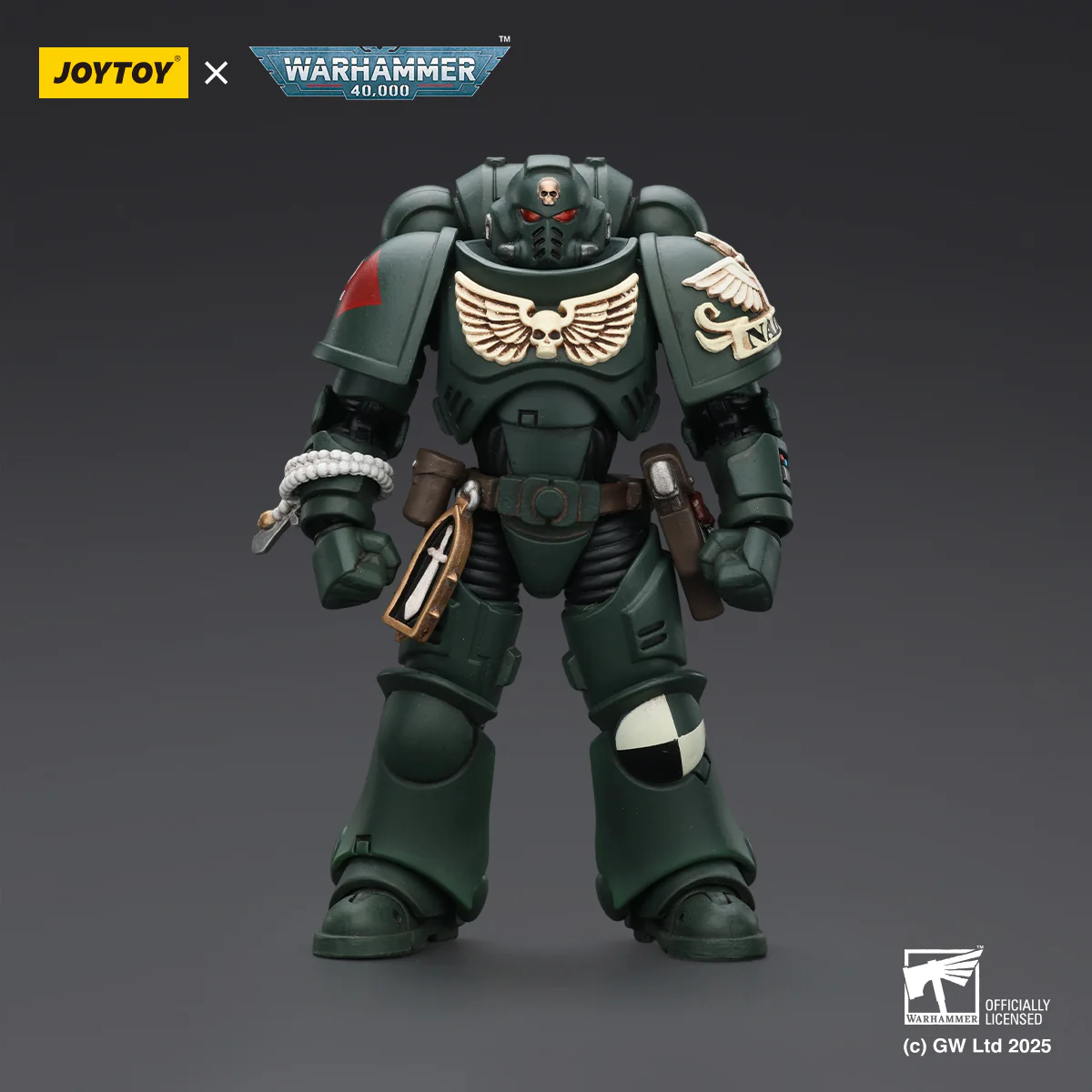 Dark Angels Intercessors Brother Nadael Warhammer 40k 1/18 Figurka 12 cm - Image 6
