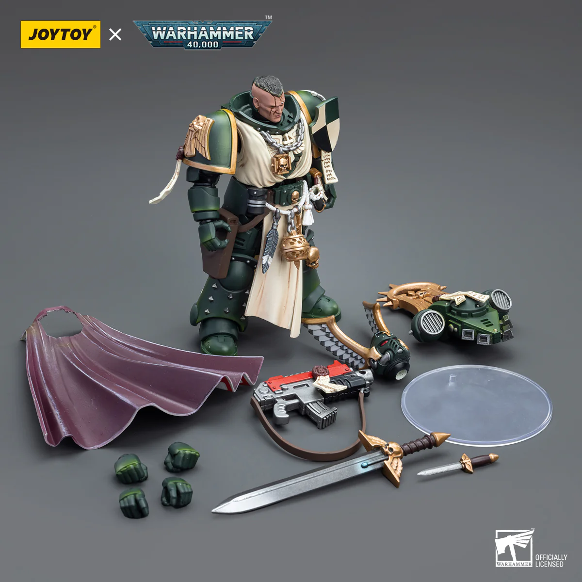 Dark Angels Master Lazarus Warhammer 40k 1/18 Figurka 12 cm - Image 10