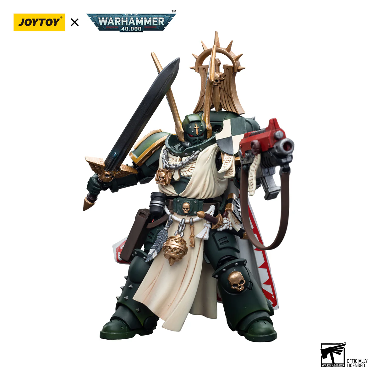 Dark Angels Master Lazarus Warhammer 40k 1/18 Figurka 12 cm - Image 2