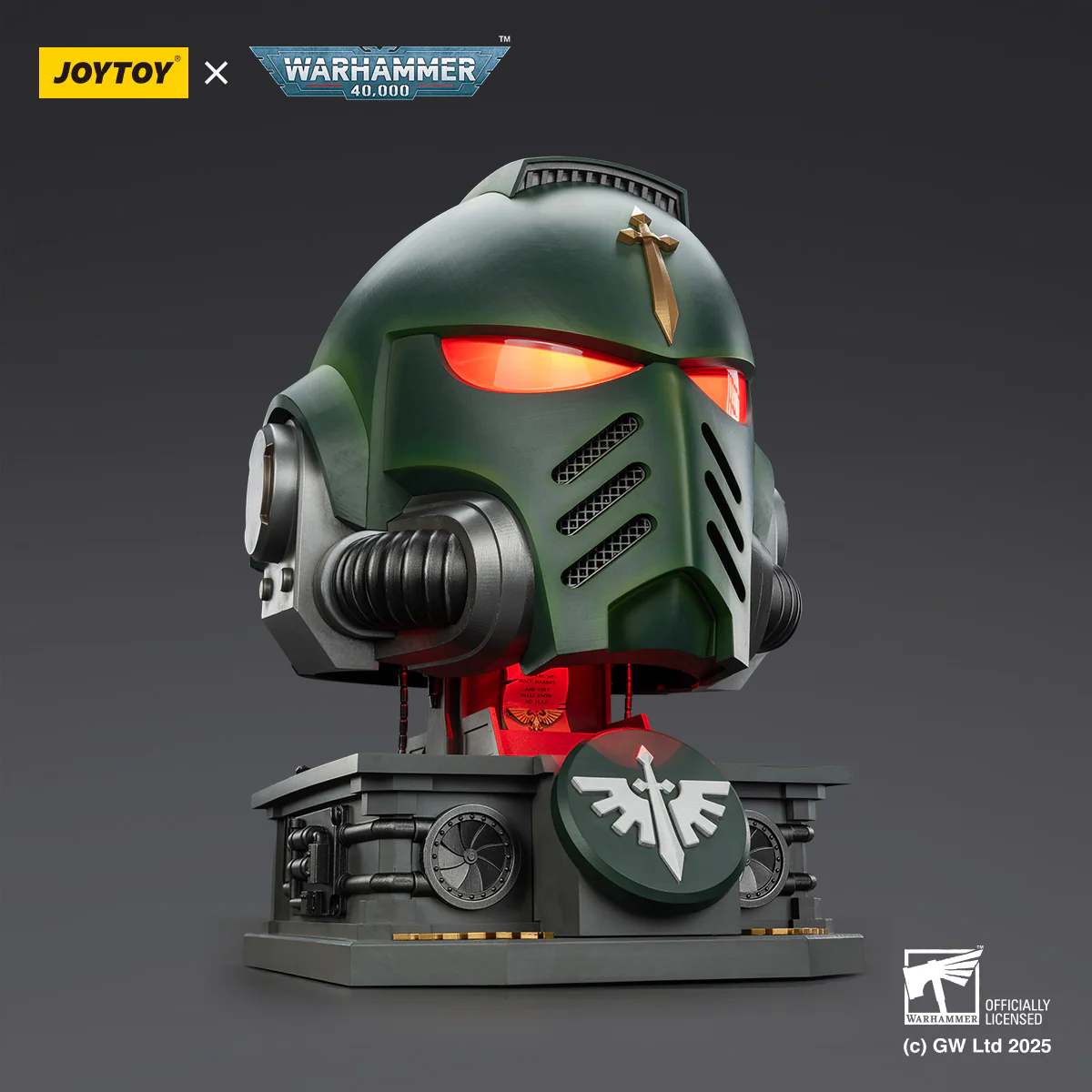 Dark Angels MkX Helmet & Display Stand Warhammer 40,000 1/1 Replika 44 cm - Image 10