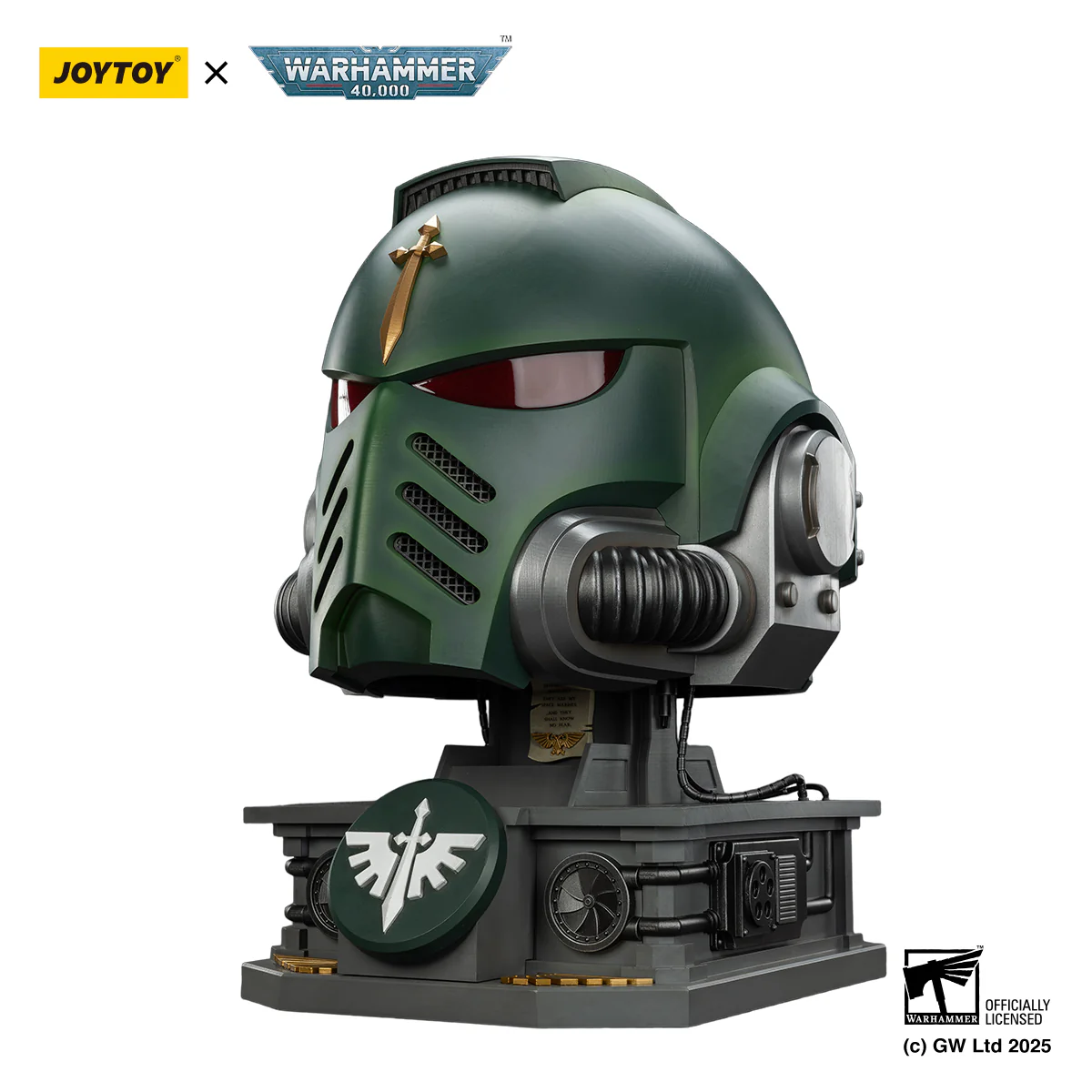 Dark Angels MkX Helmet & Display Stand Warhammer 40,000 1/1 Replika 44 cm - Image 3