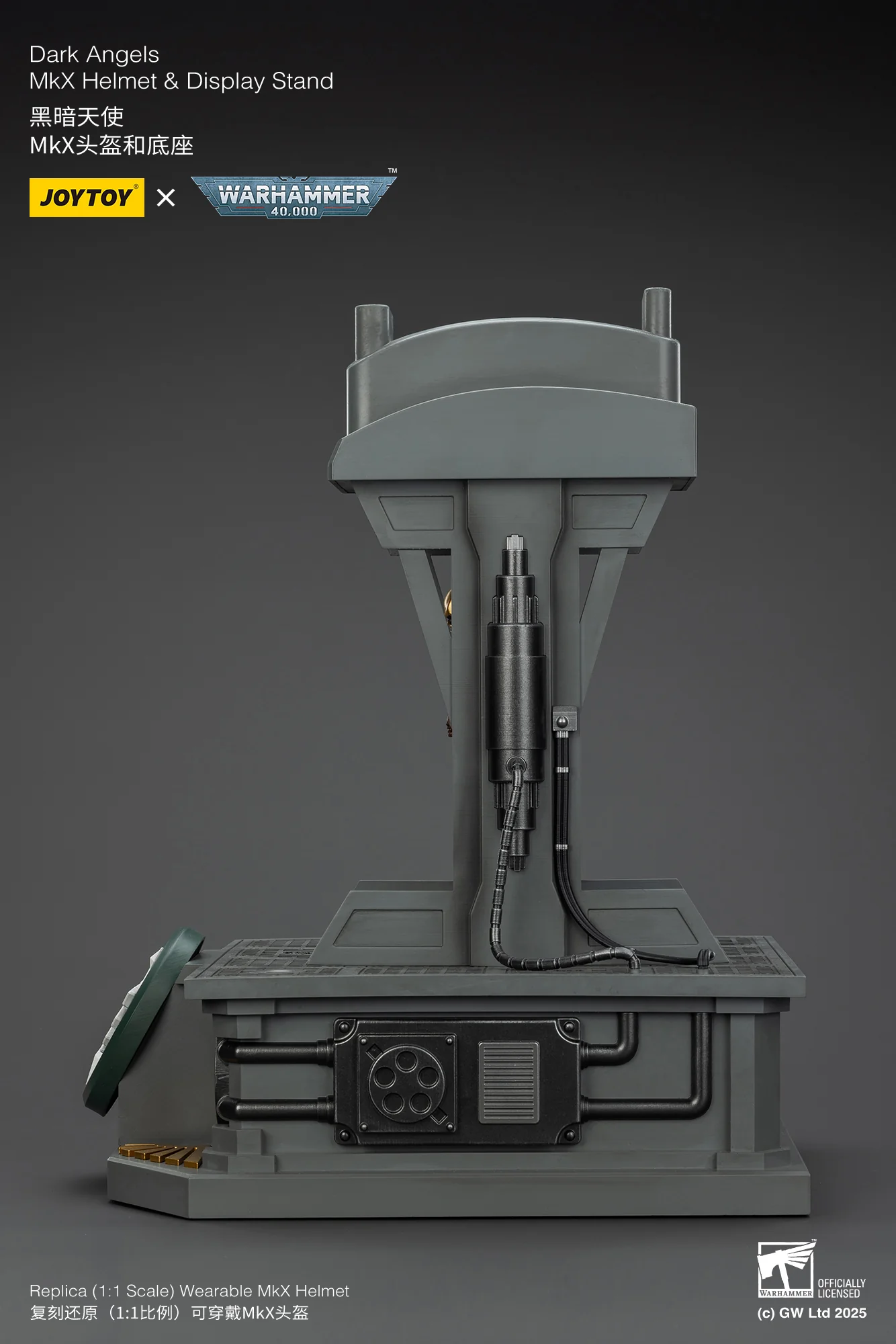 Dark Angels MkX Helmet & Display Stand Warhammer 40,000 1/1 Replika 44 cm - Image 31