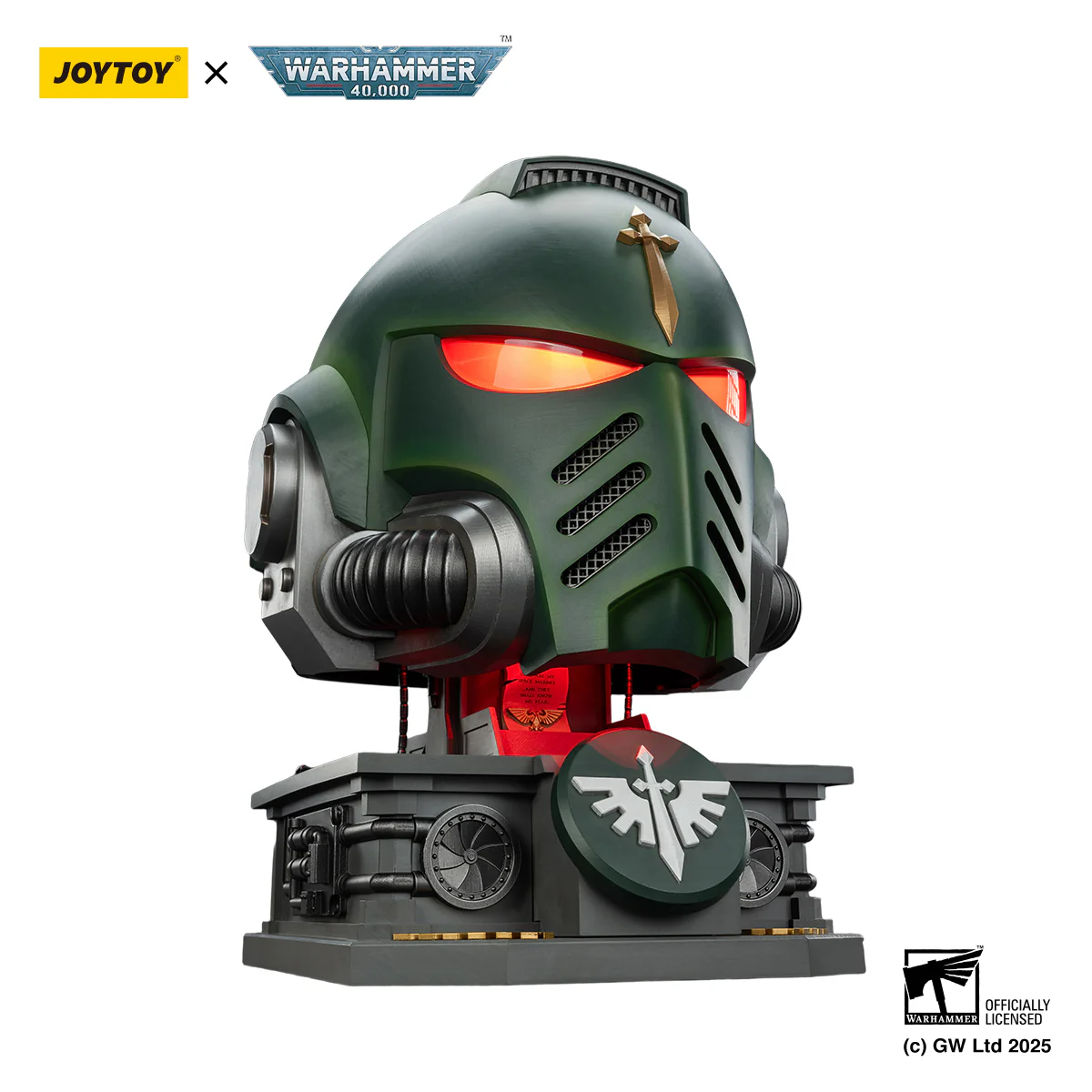 Dark Angels MkX Helmet & Display Stand Warhammer 40,000 1/1 Replika 44 cm - Image 4