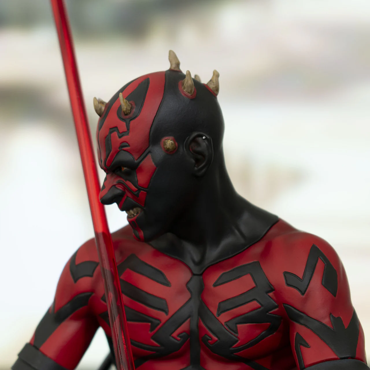Darth Maul Shirtless Star Wars: The Clone Wars Bust 1/6 Figurka 15 cm - Image 10