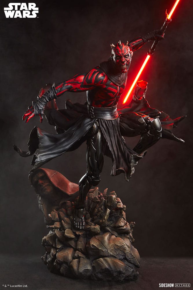 Darth Maul Star Wars Premium Format Mythos Figurka 64 cm - Image 3