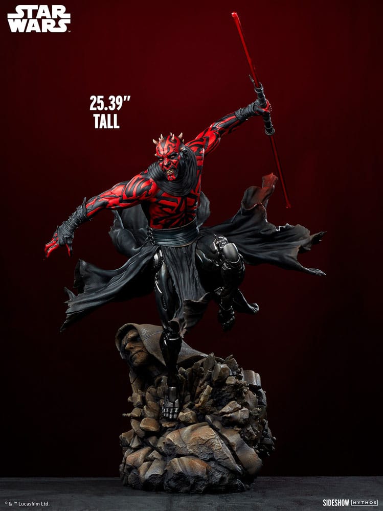 Darth Maul Star Wars Premium Format Mythos Figurka 64 cm - Image 7