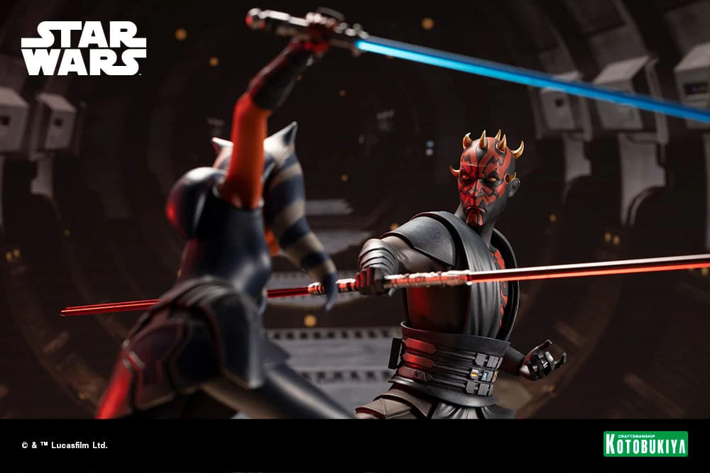 Darth Maul Star Wars The Clone Wars ARTFX 1/7 Figurka 26 cm - Image 10