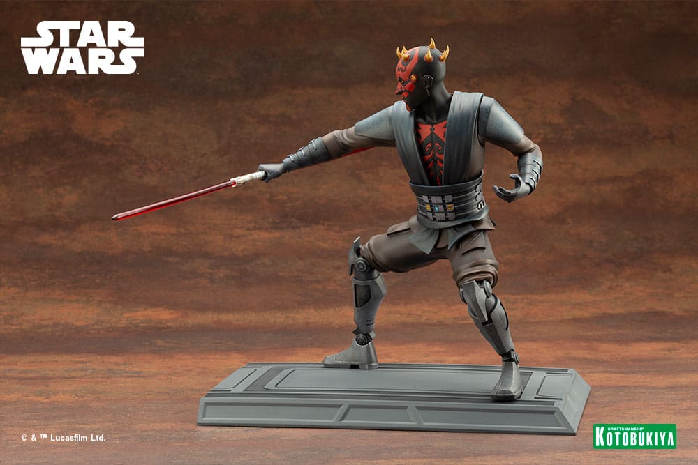 Darth Maul Star Wars The Clone Wars ARTFX 1/7 Figurka 26 cm - Image 4