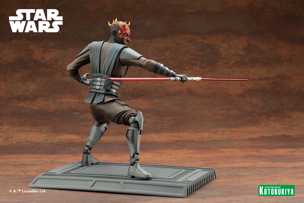 Darth Maul Star Wars The Clone Wars ARTFX 1/7 Figurka 26 cm - Image 6